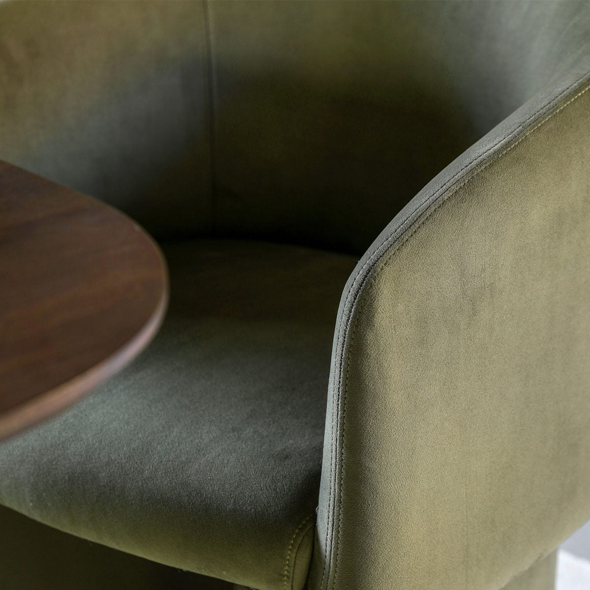 Gallery Direct Holm Dining Chair Moss Green 640x620x760mm