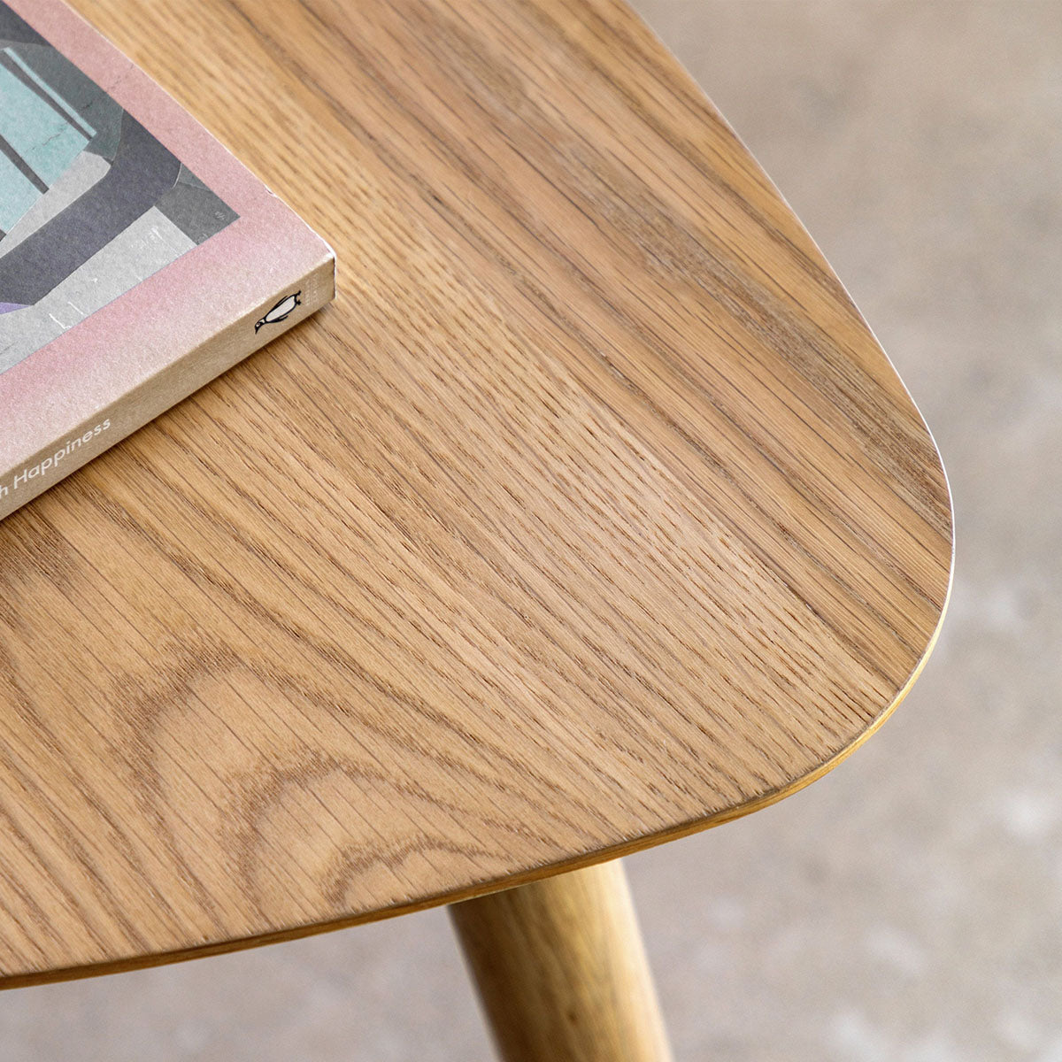 Gallery Direct Hatfield Side Table Natural 430x430x450mm