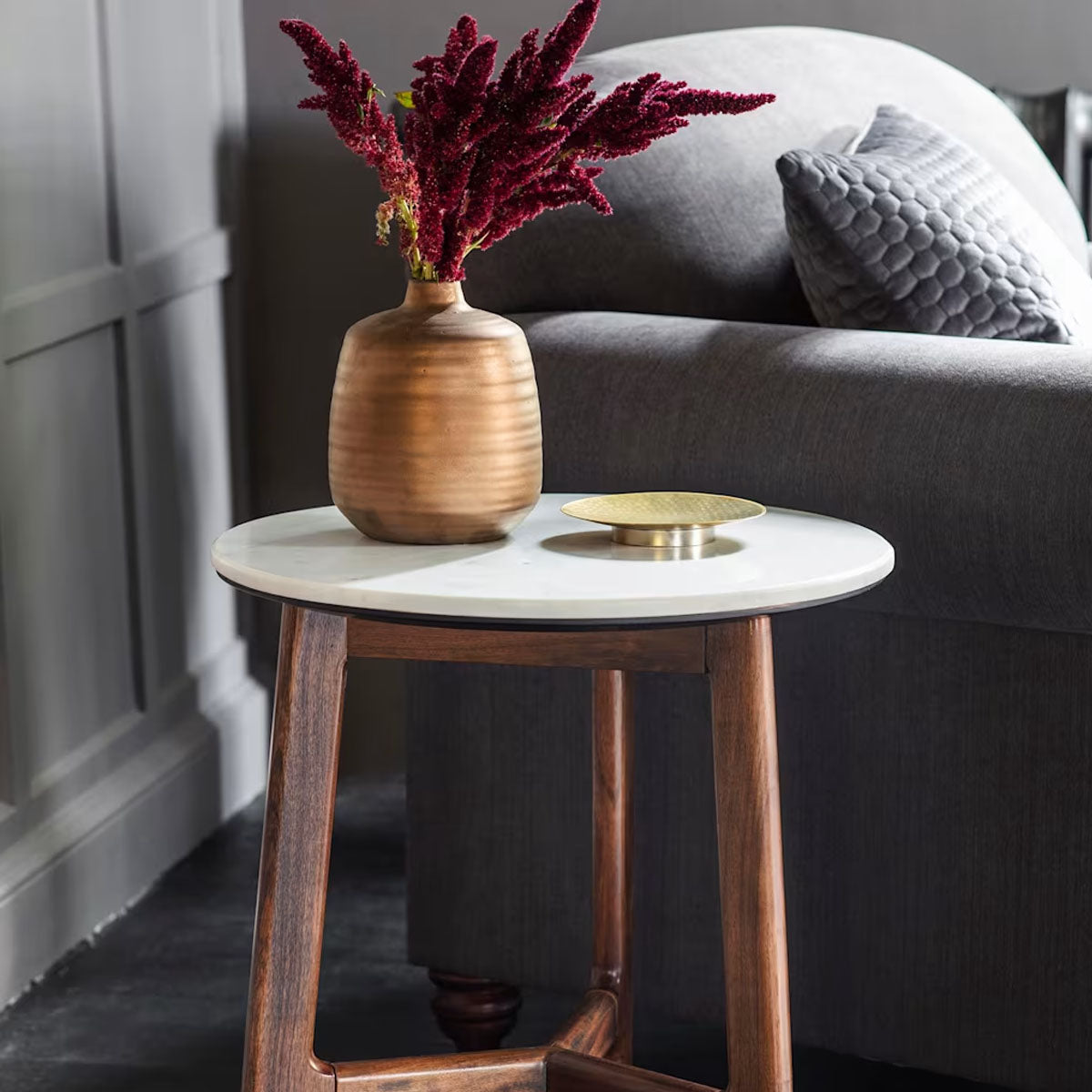 Gallery Direct Barcelona Side Table 500x500x550mm