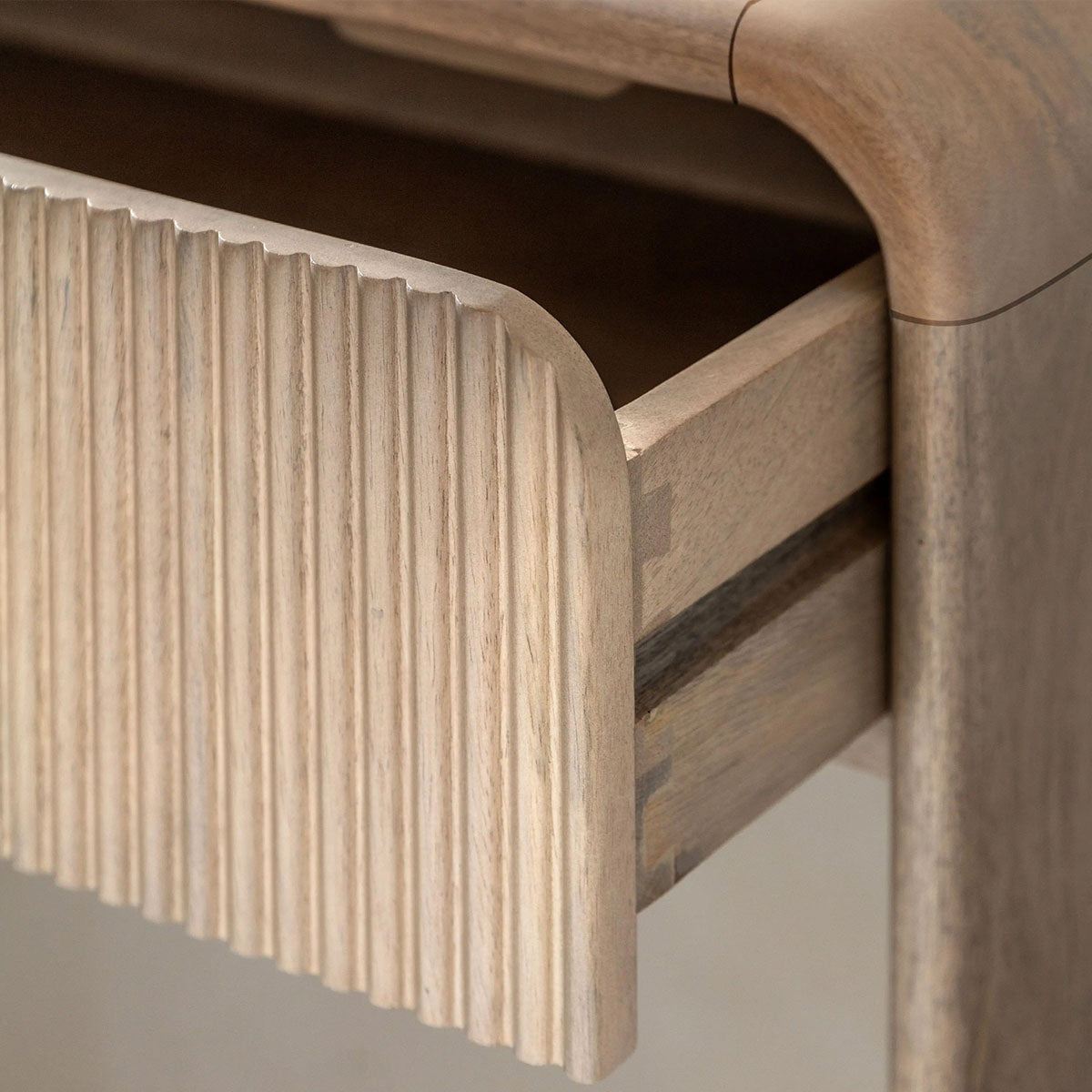 Gallery Direct Colonna 2 Drawer Console 1100x380x800mm