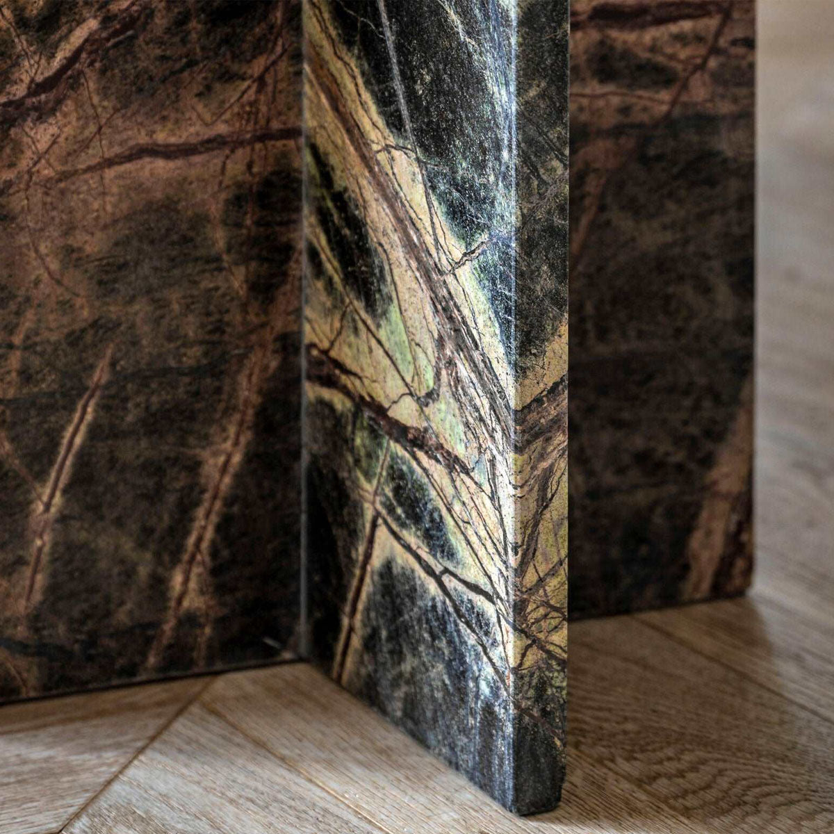 Gallery Direct Amalfi Side Table Ember 400x400x500mm