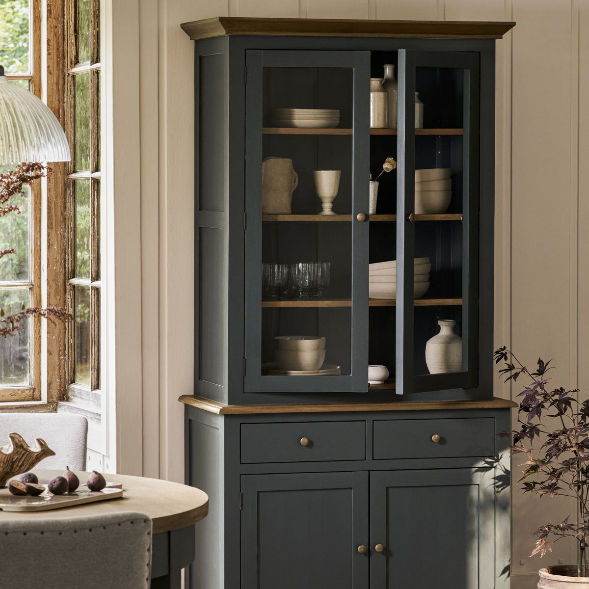Garden Trading Walcote Glass Display Cabinet