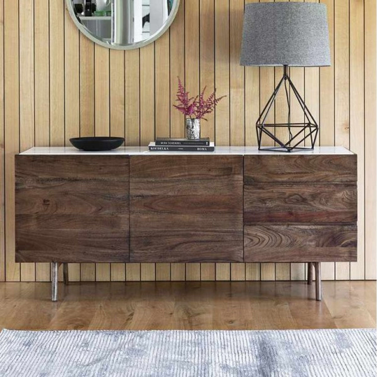Gallery Direct Barcelona Sideboard 1650x450x700mm