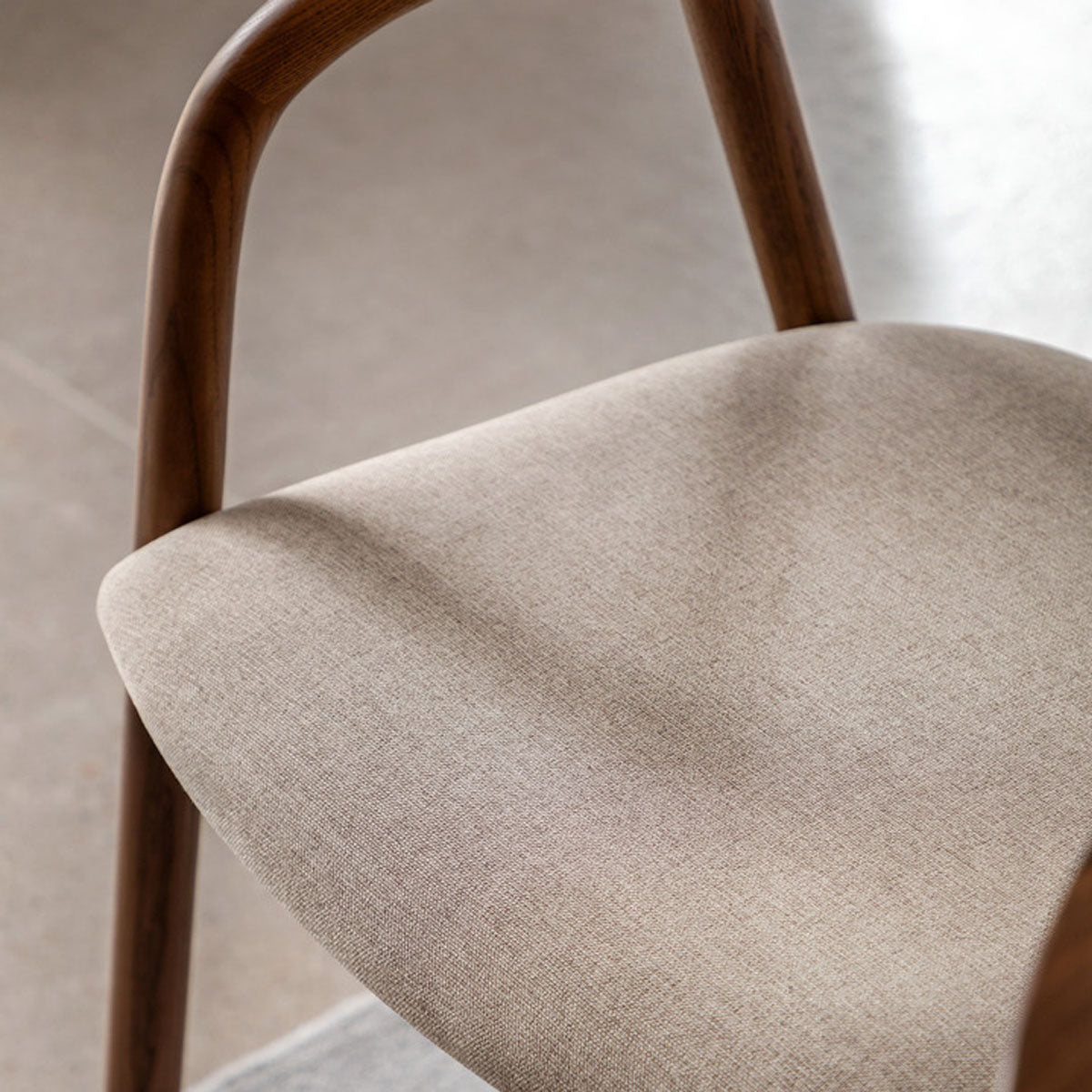 Gallery Direct Madrid Dining Chair Walnut UPH 552x565x775mm (2pk)