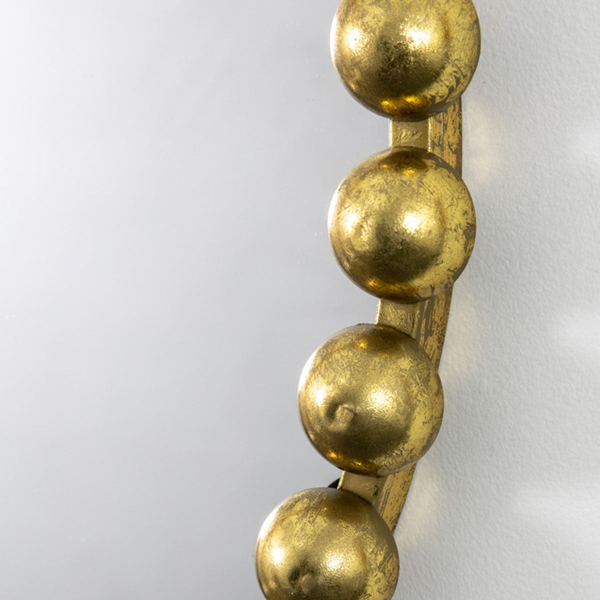 Gallery Direct Ceretti Round Mirror Gold 800x50x800mm