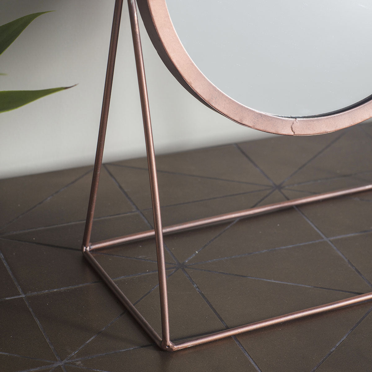 Gallery Direct Webber Mirror Bronze 360mm