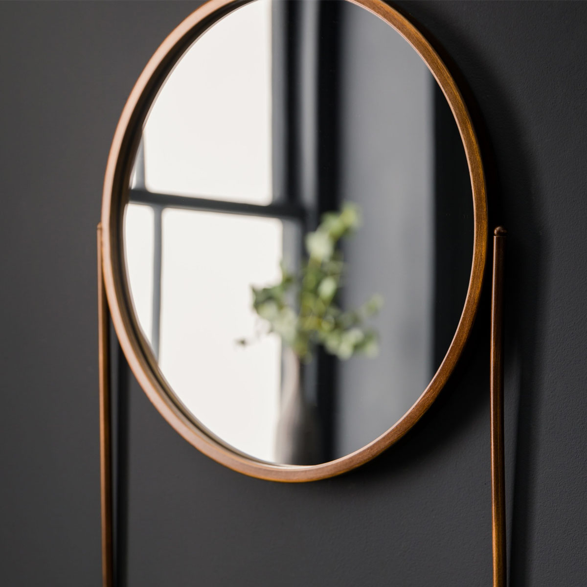 Gallery Direct Emerson Mirror Bronze 420x110x630mm