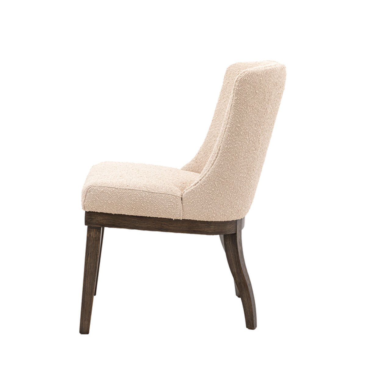 Gallery Direct Kelvedon Dining Chair Taupe (2pk) 515x635x845mm