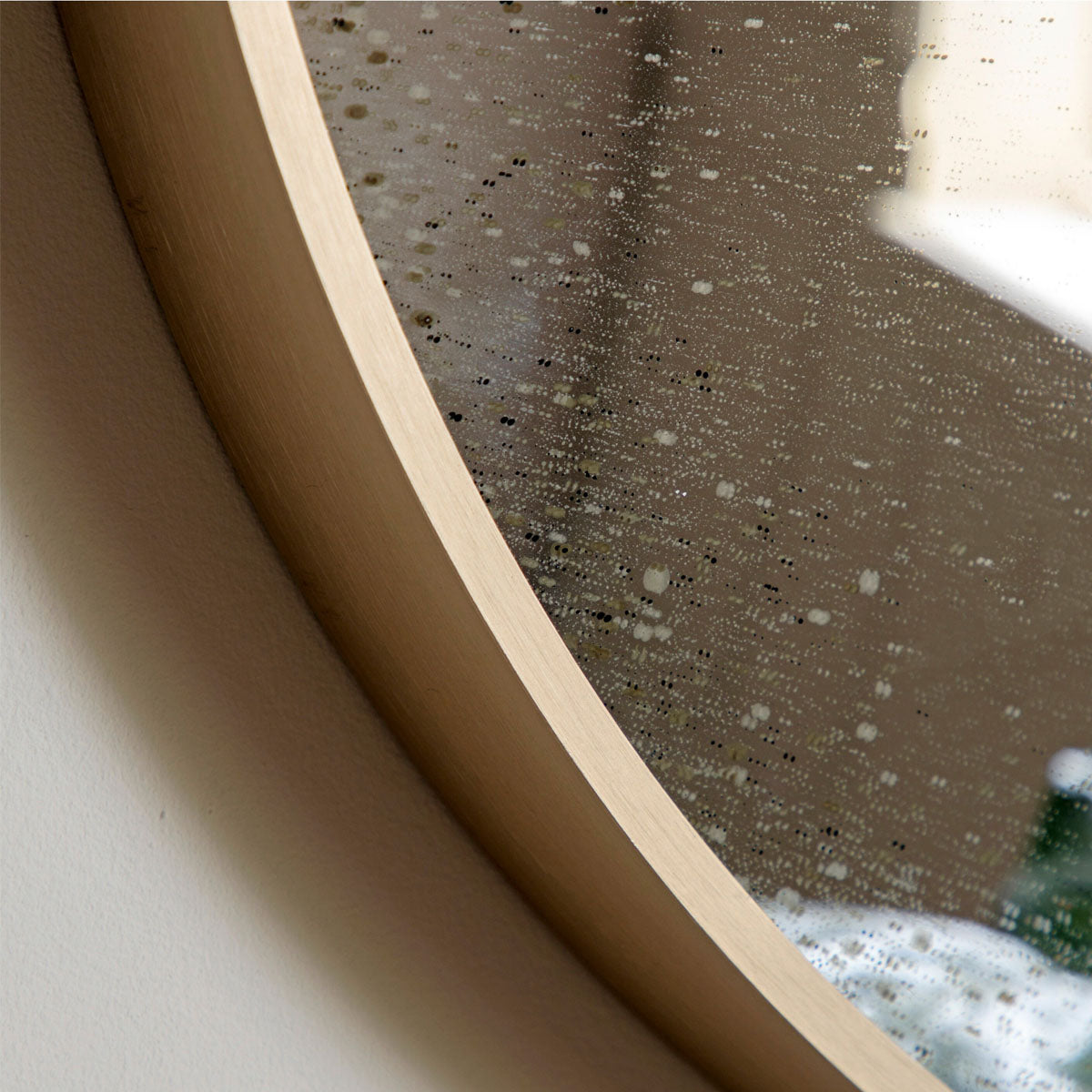 Gallery Direct Yardley Convex Round Mirror Bronze 600mm