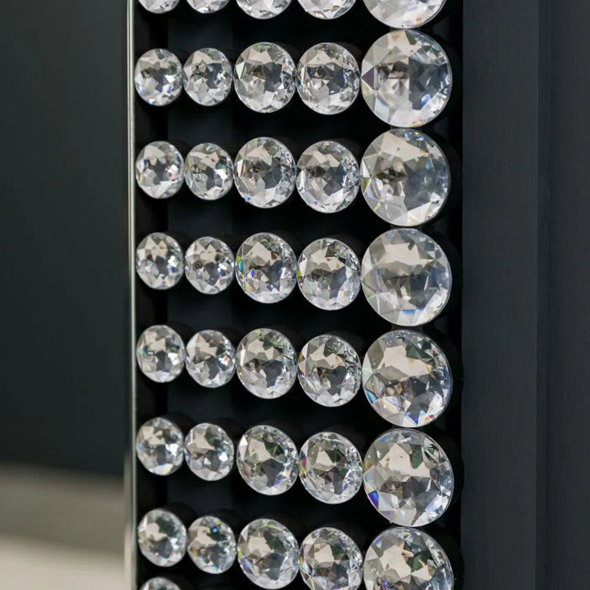 Gallery Direct Sharrington Oval Mirror 700x1210mm