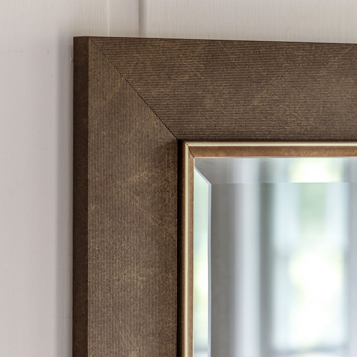 Gallery Direct Richmond Rectangle Mirror Bronze 1070x770mm