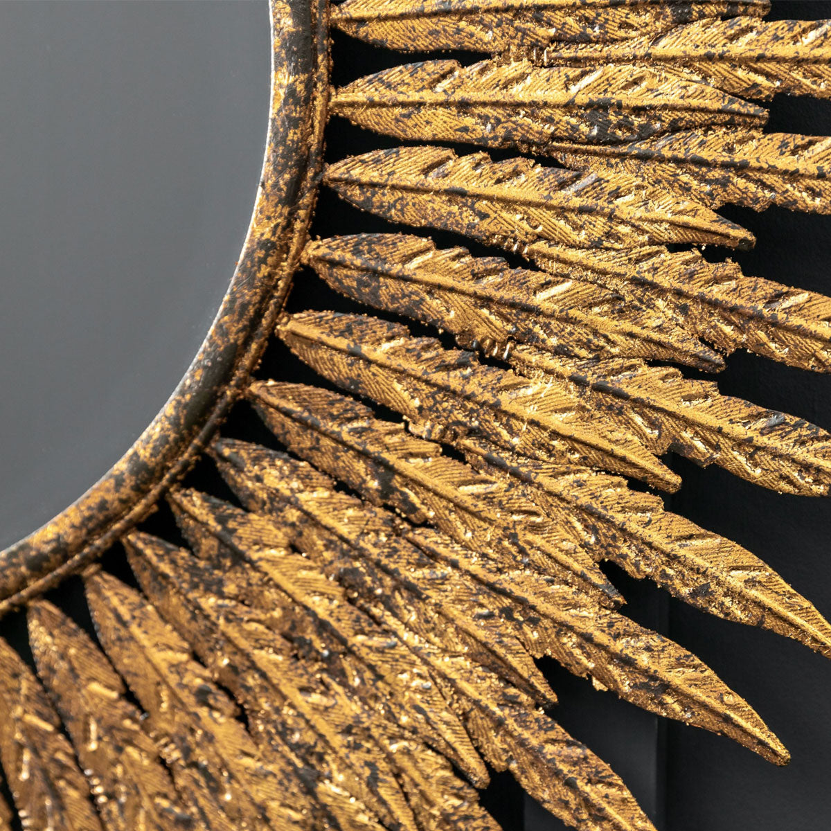 Gallery Direct Quill Mirror 620x15x620mm