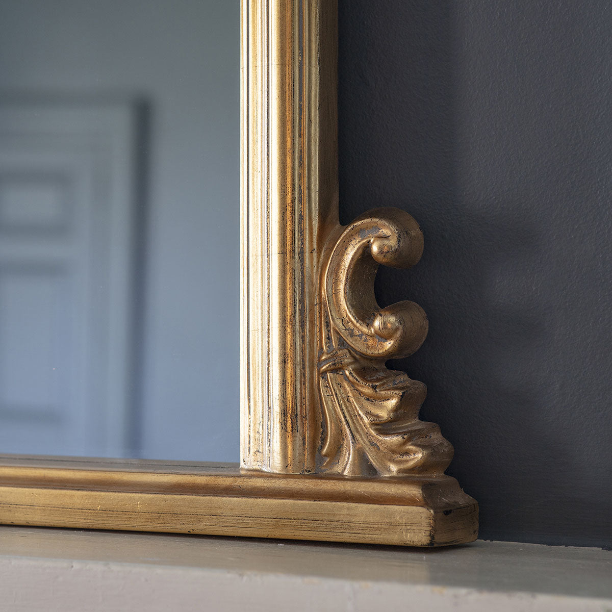 Gallery Direct Thornby Mirror Gold 1180x940mm