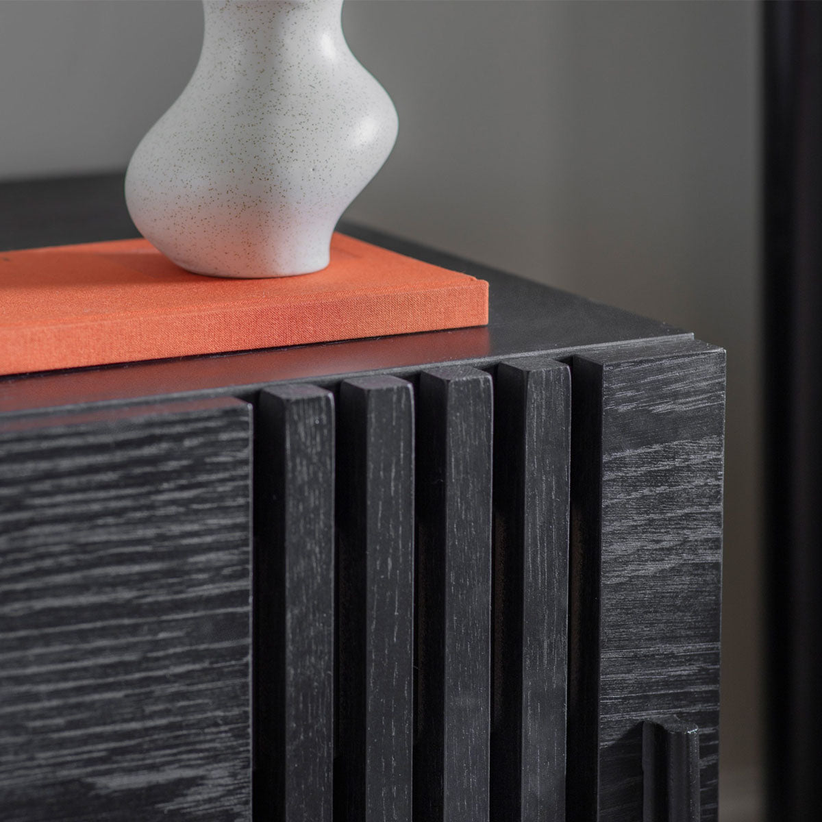 Gallery Direct Holsen Side Table Black 450x420x550mm