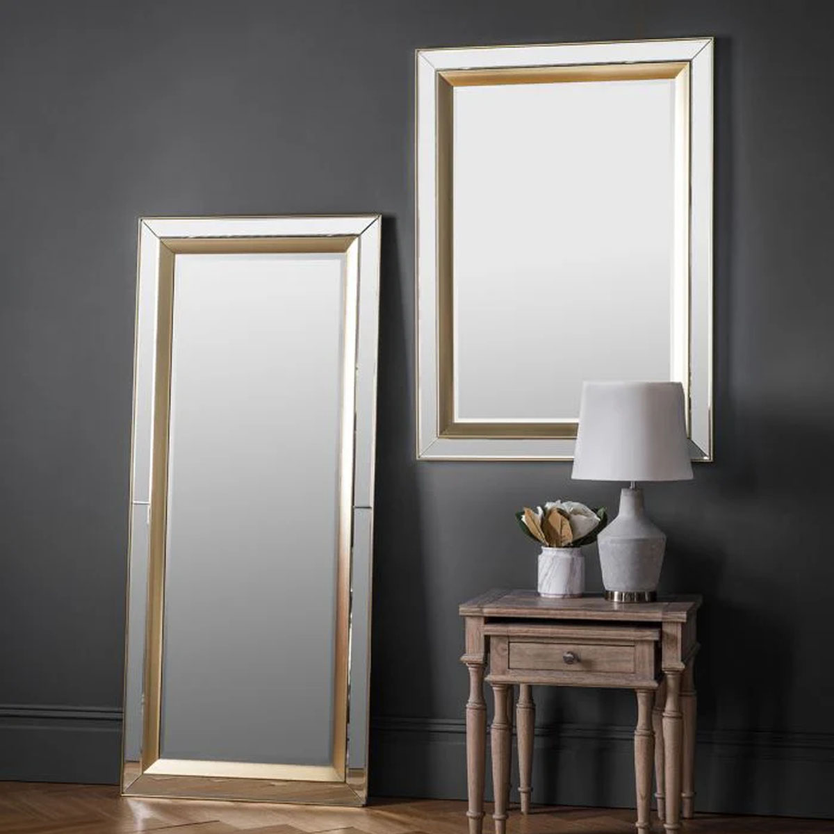 Gallery Direct Phantom Mirror Rectangle 790x1095mm