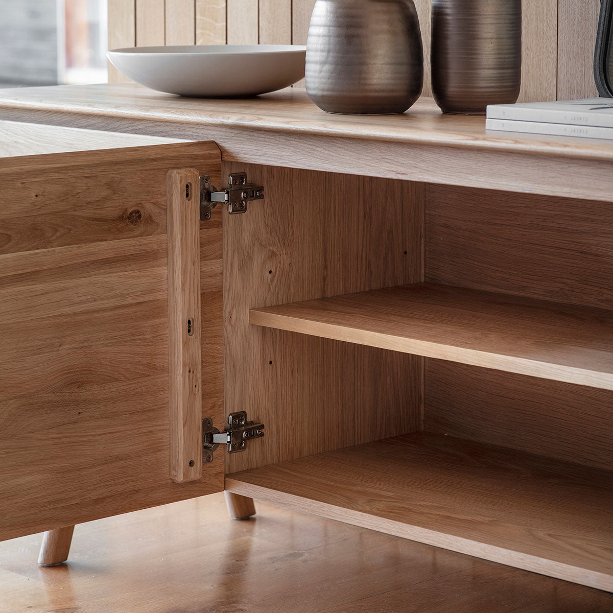 Gallery Direct Madrid 2 Door 3 Drawer Sideboard 1710x450x700mm