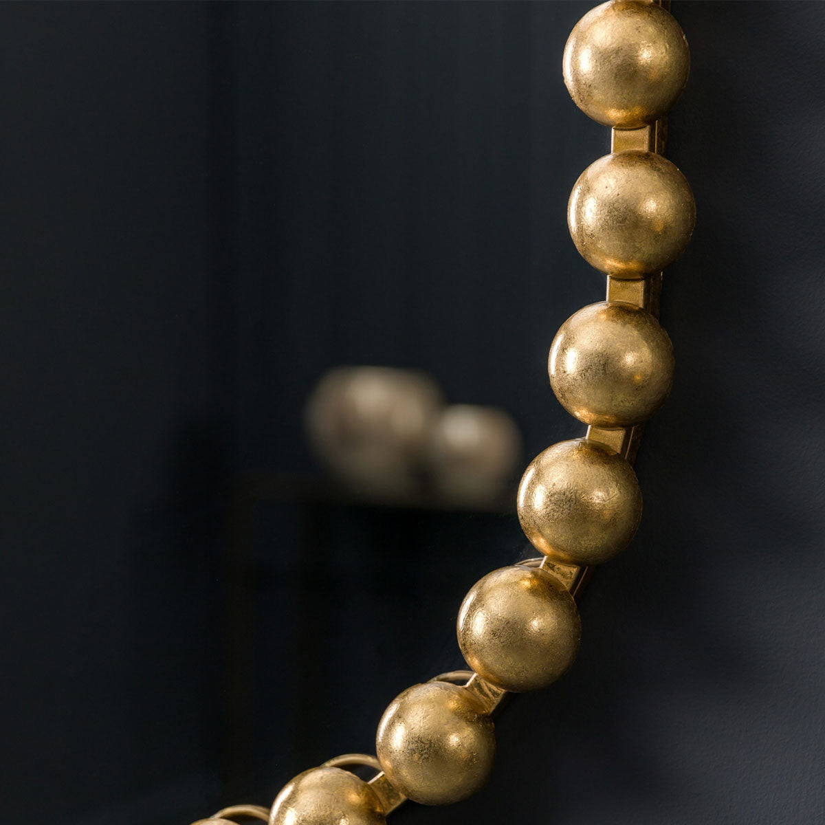 Gallery Direct Ceretti Mirror Gold 600 x 50 x 900mm
