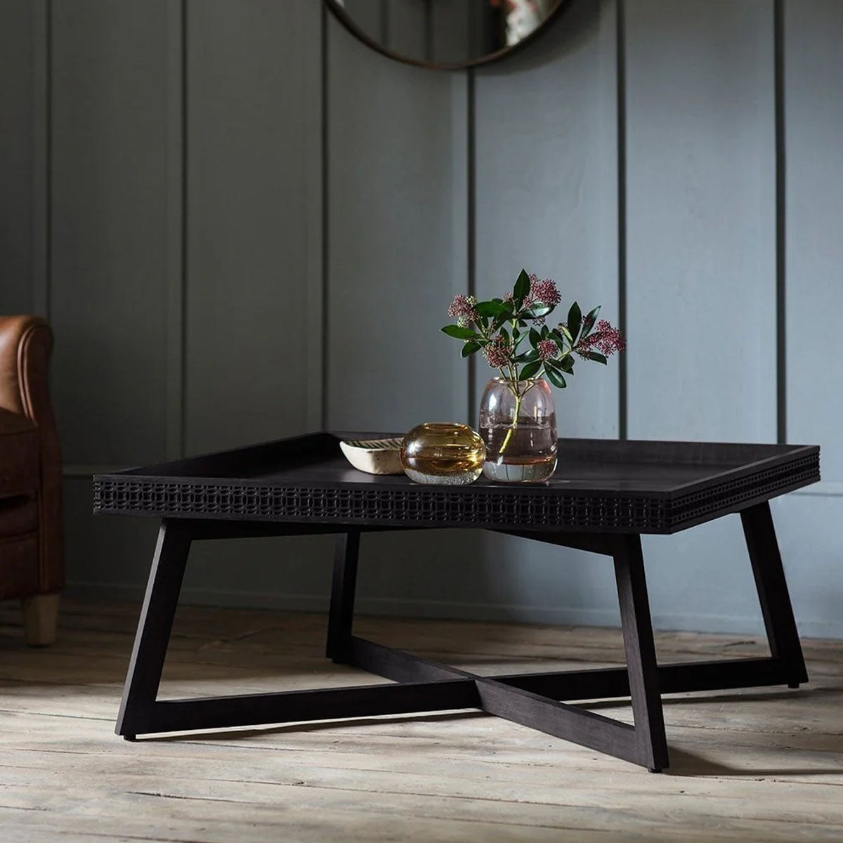 Gallery Direct Boho Boutique Coffee Table 900x900x400mm