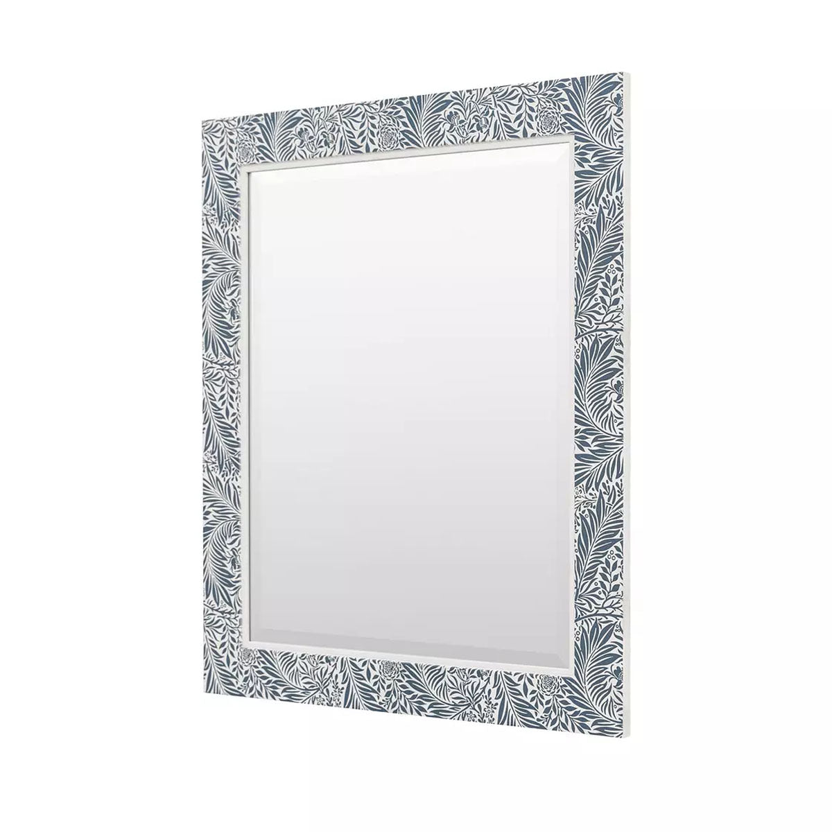 Gallery Direct Cotswold Rectangle Mirror Navy 510x610mm