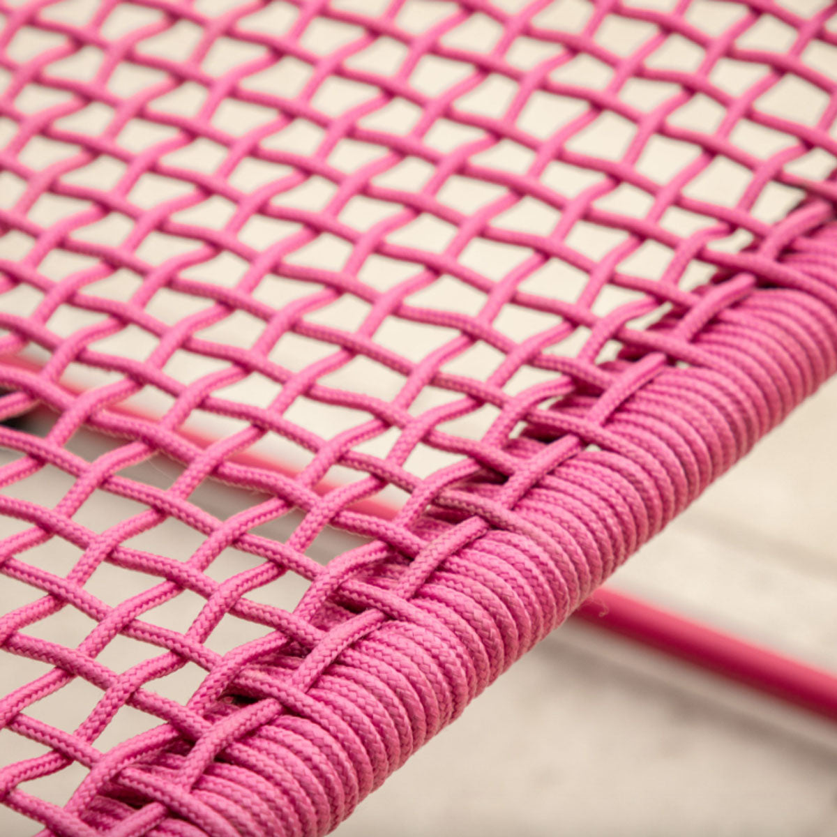 Gallery Direct Sassano Lounge Chair with Footstool Pink