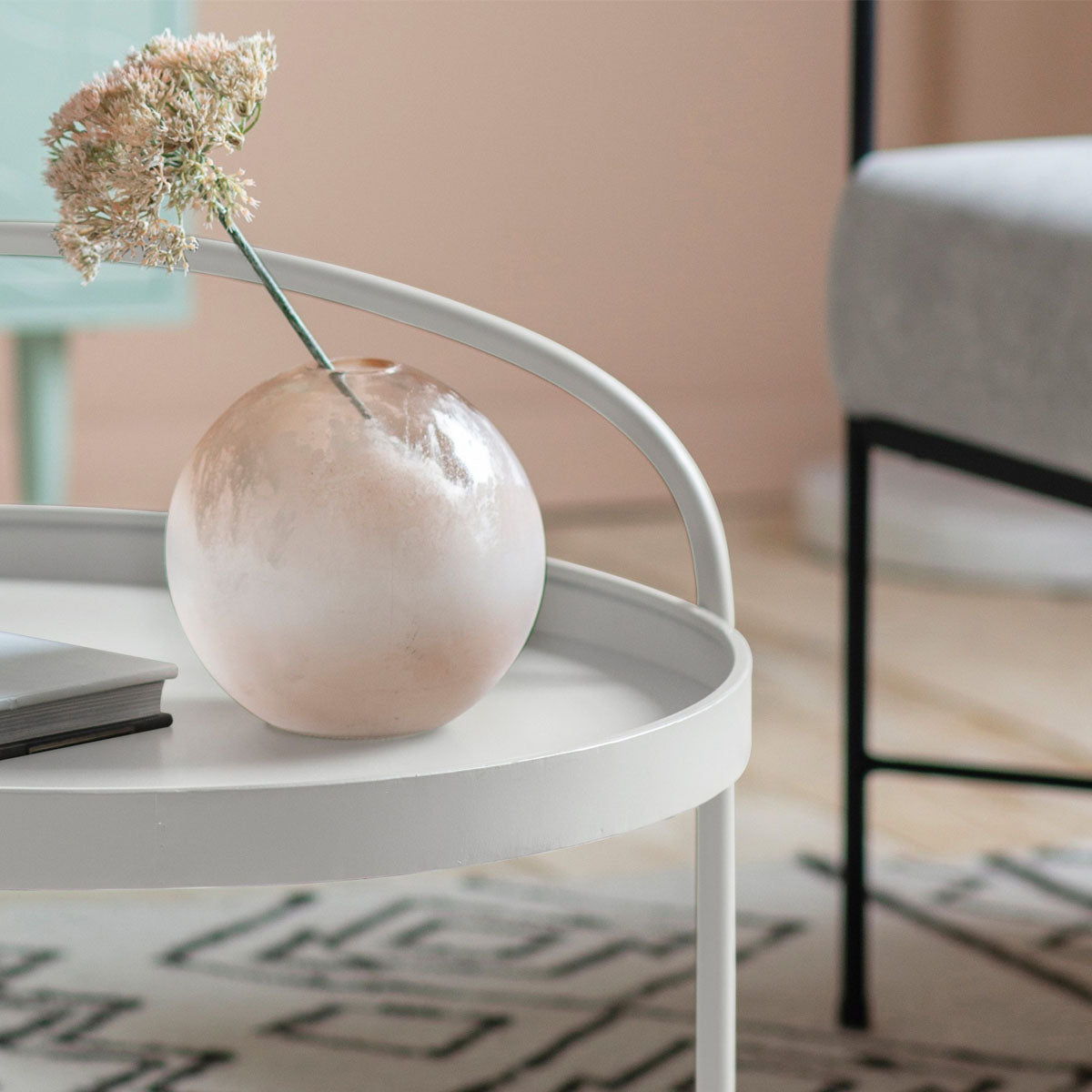 Gallery Direct Melbury Coffee Table White 650x650x500mm