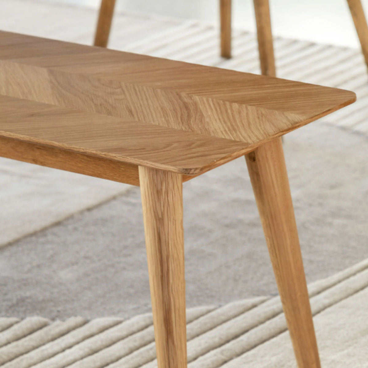 Gallery Direct Milano Dining Bench 1500x400x450mm