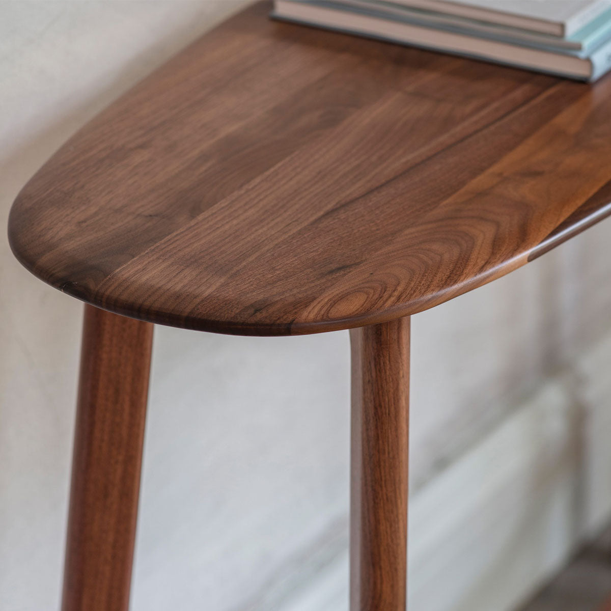 Gallery Direct Madrid Console Table Walnut 1200x400x800mm