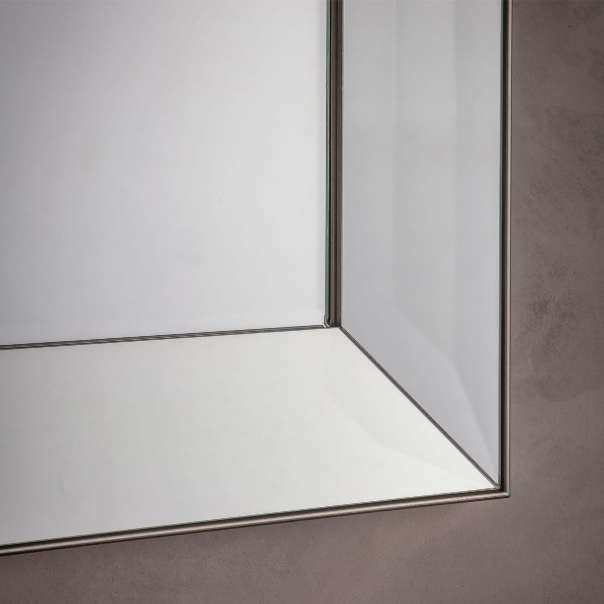 Gallery Direct Ferrara Mirror Silver 1210x905mm