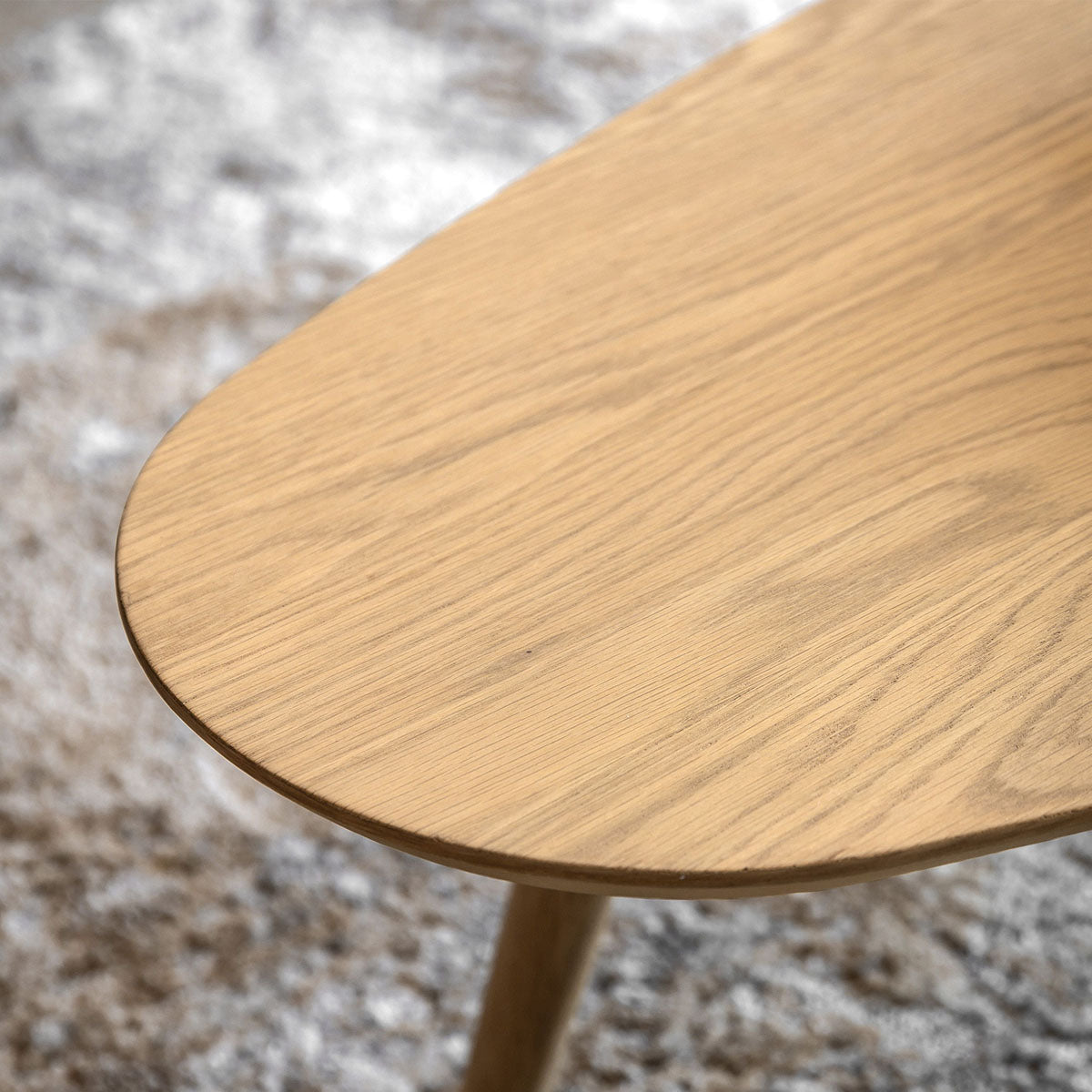 Gallery Direct Hatfield Coffee Table Natural 1000x500x350mm