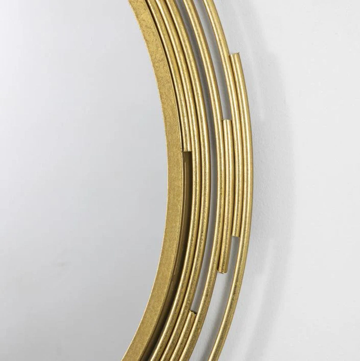 Gallery Direct Cristo Mirror Gold 800x25x800mm