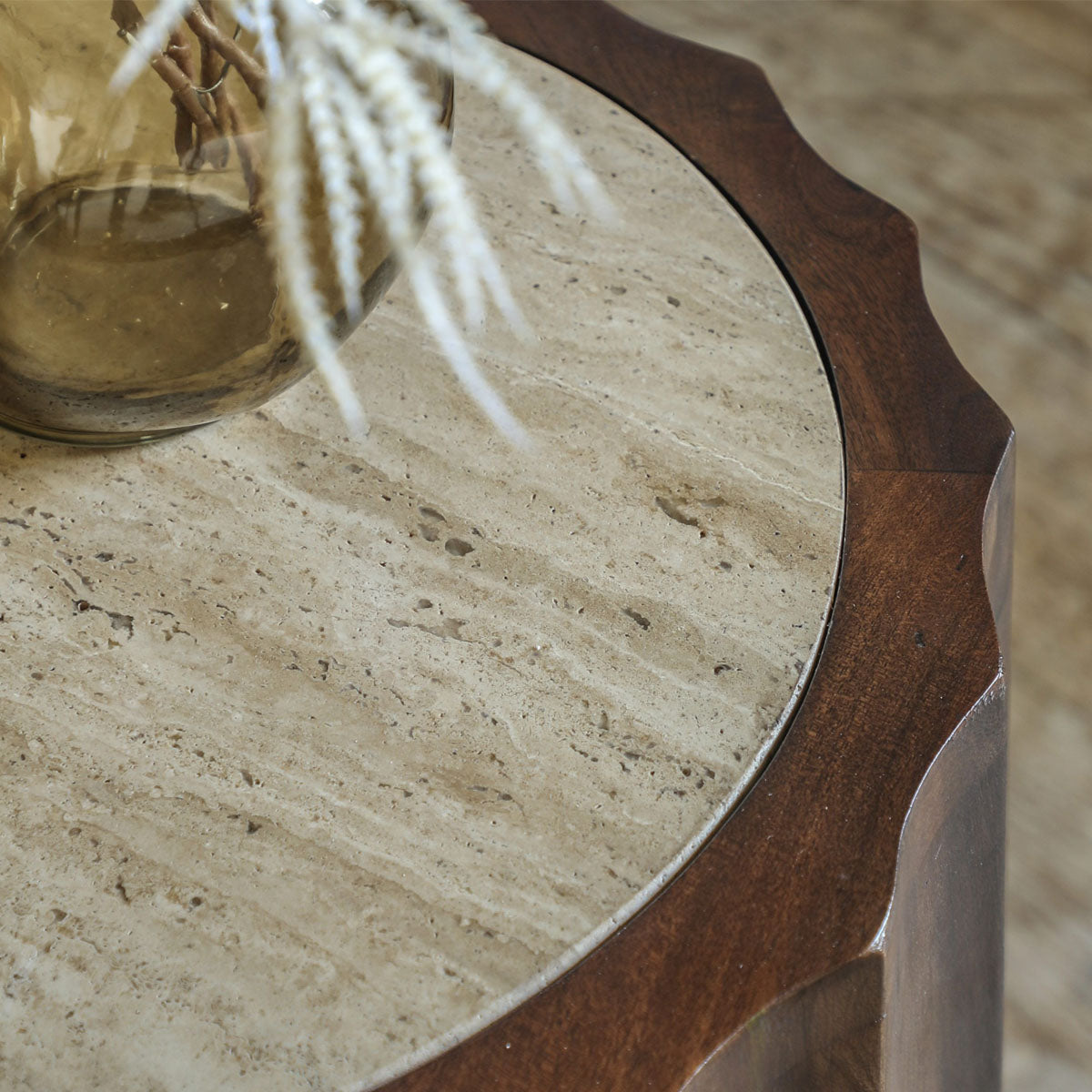 Gallery Direct Cascia Side Table 400x400x540mm