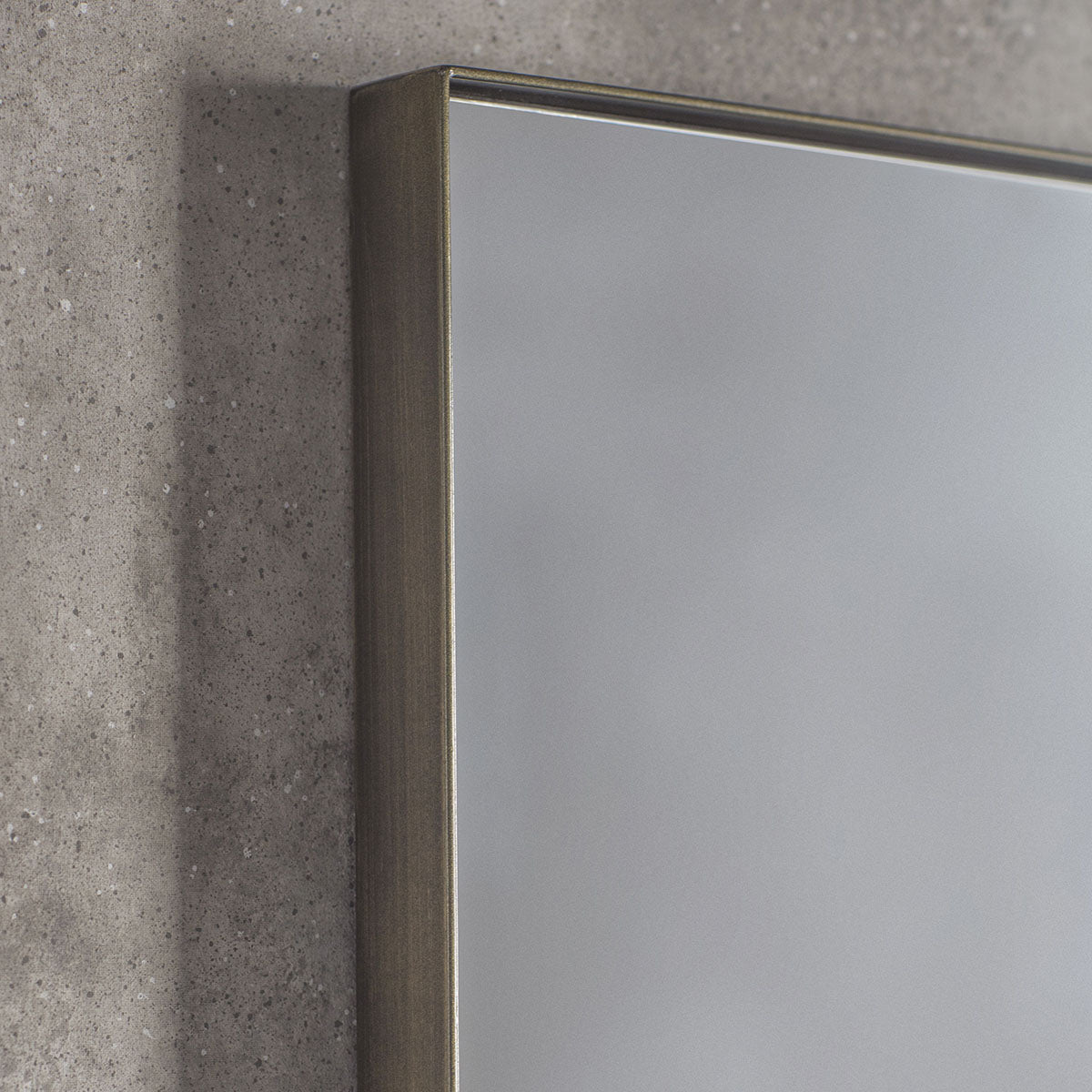 Gallery Direct Hurston Mirror Bronze 600x30x900mm