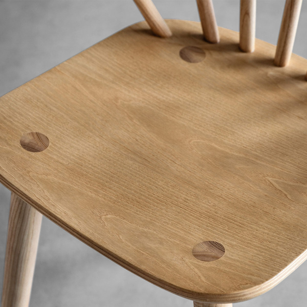 Gallery Direct Craft Dining Chair Natural (2pk) 540x520x760mm