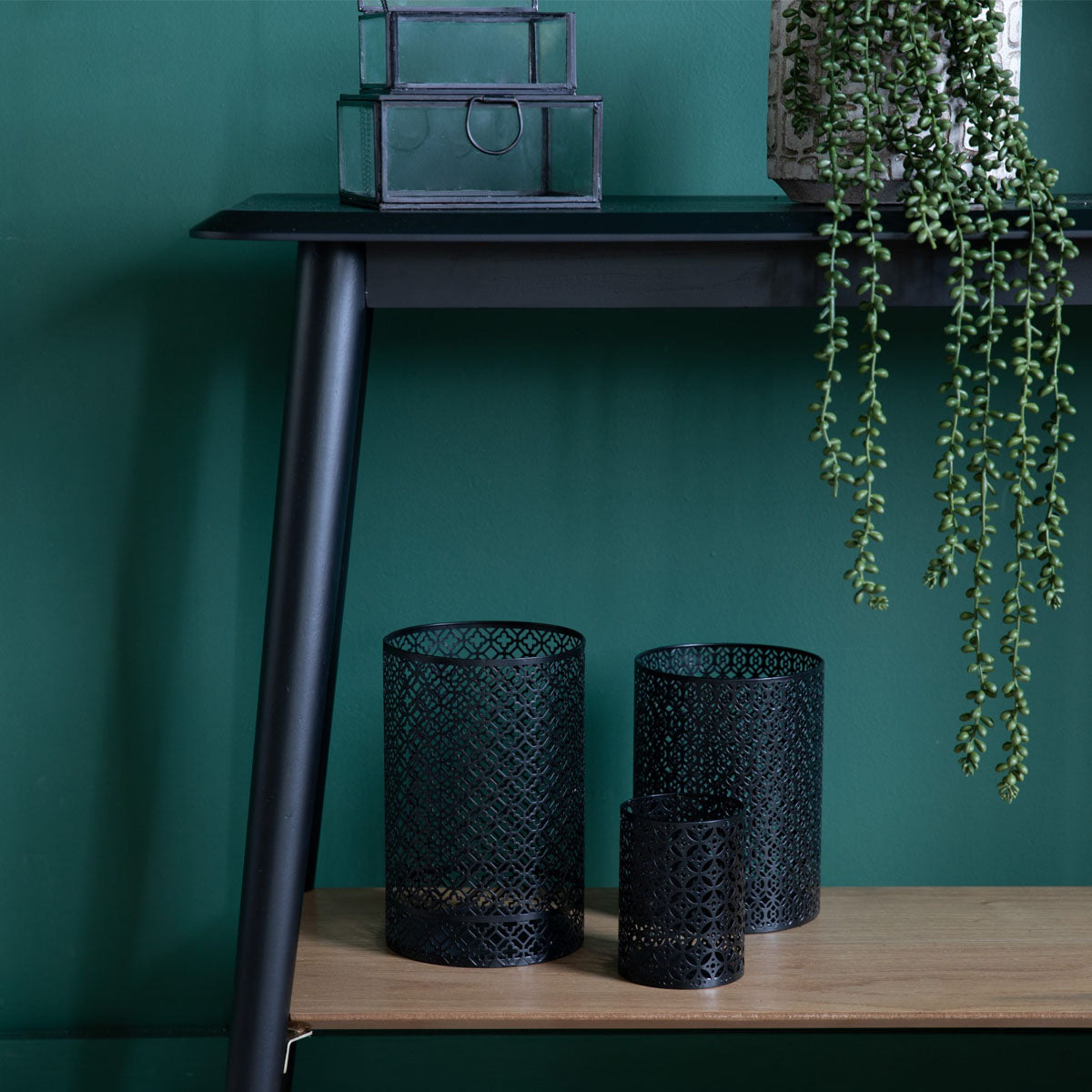 Gallery Direct Maddox Console Table with Shelf 110x750x40mm