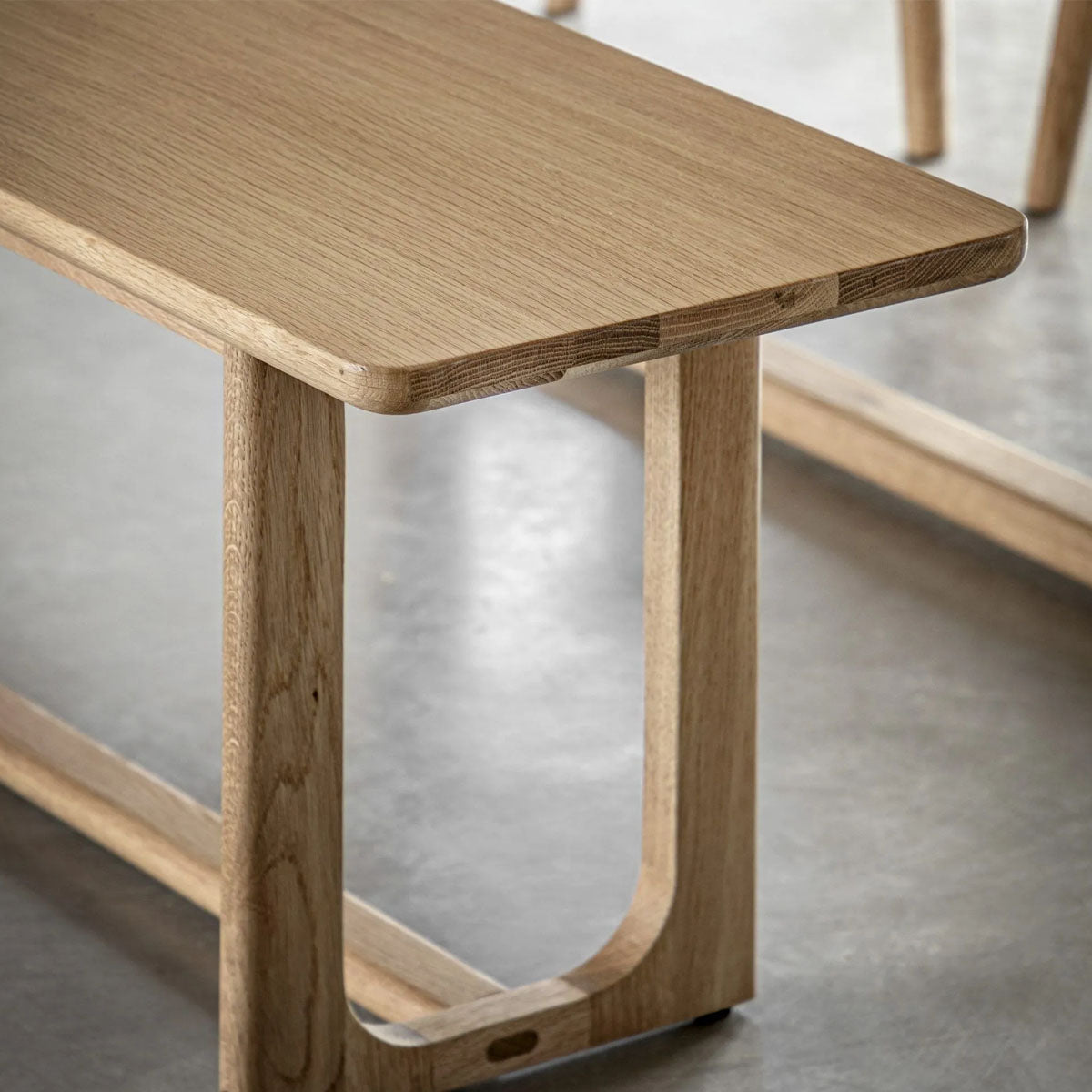 Gallery Direct Craft Dining Bench Natural 1650x380x450mm