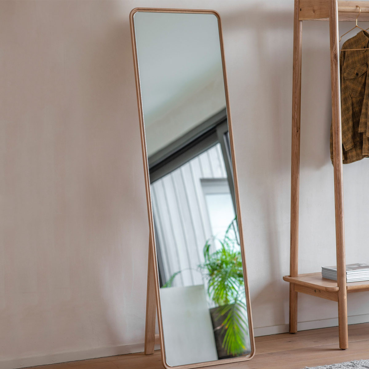 Gallery Direct Kingham Cheval Mirror 500x50x1700mm