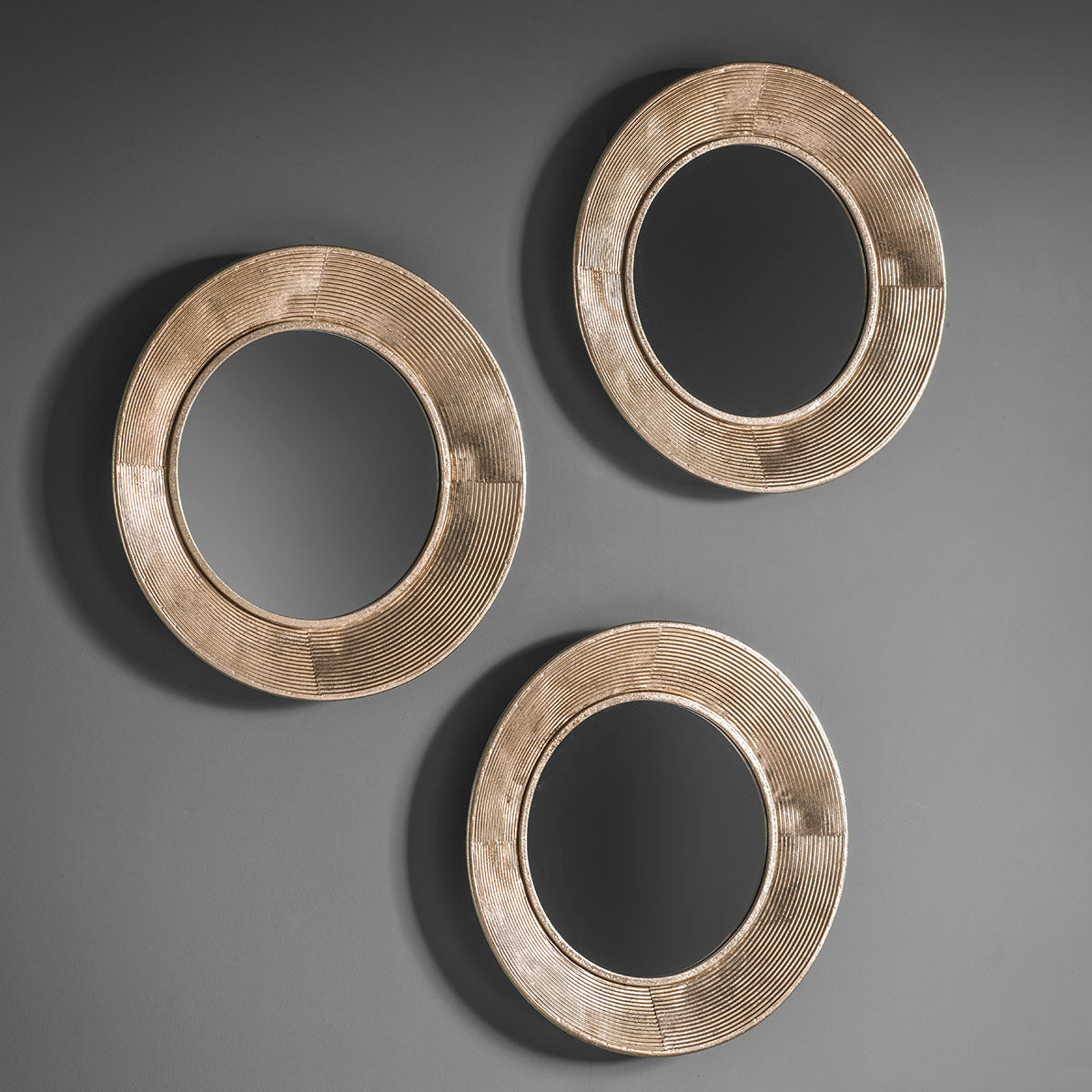 Gallery Direct Knowle Mirror Trio 510x50x510mm