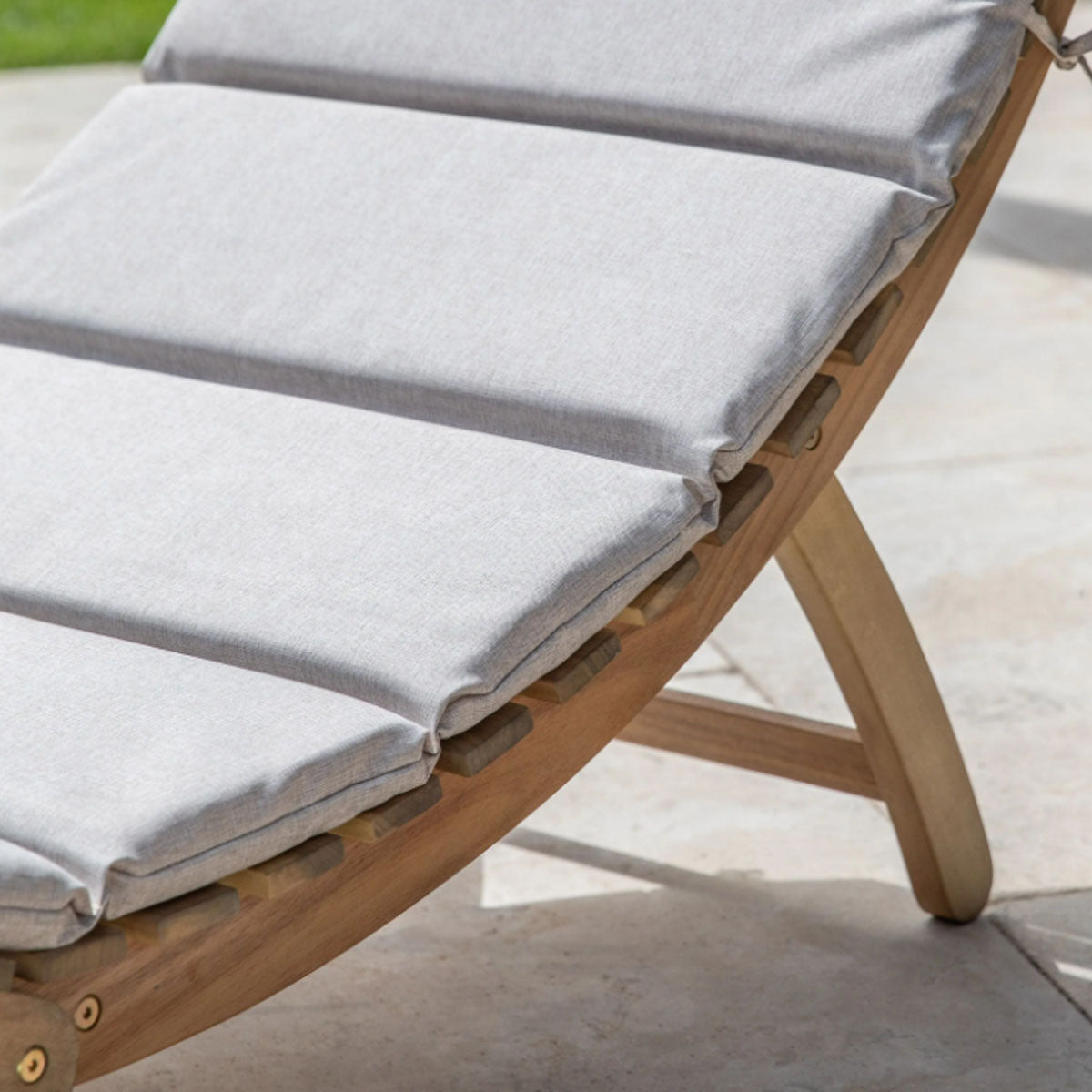 Gallery Direct Ammos Foldaway Sunlounger