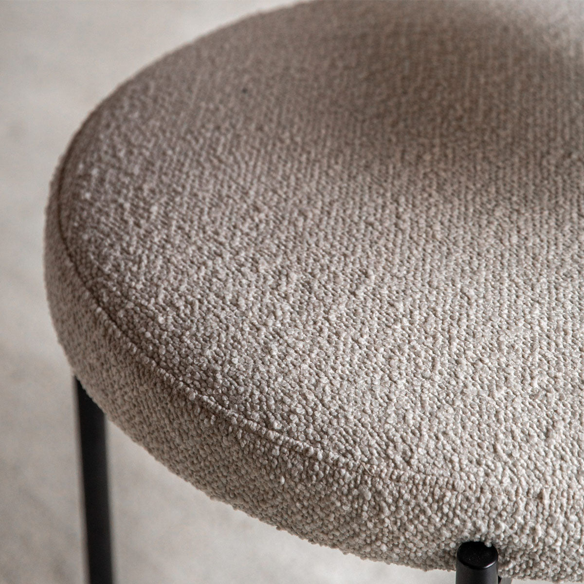 Gallery Direct Aveley Dining Chair Vanilla (2pk) 525x510x750mm