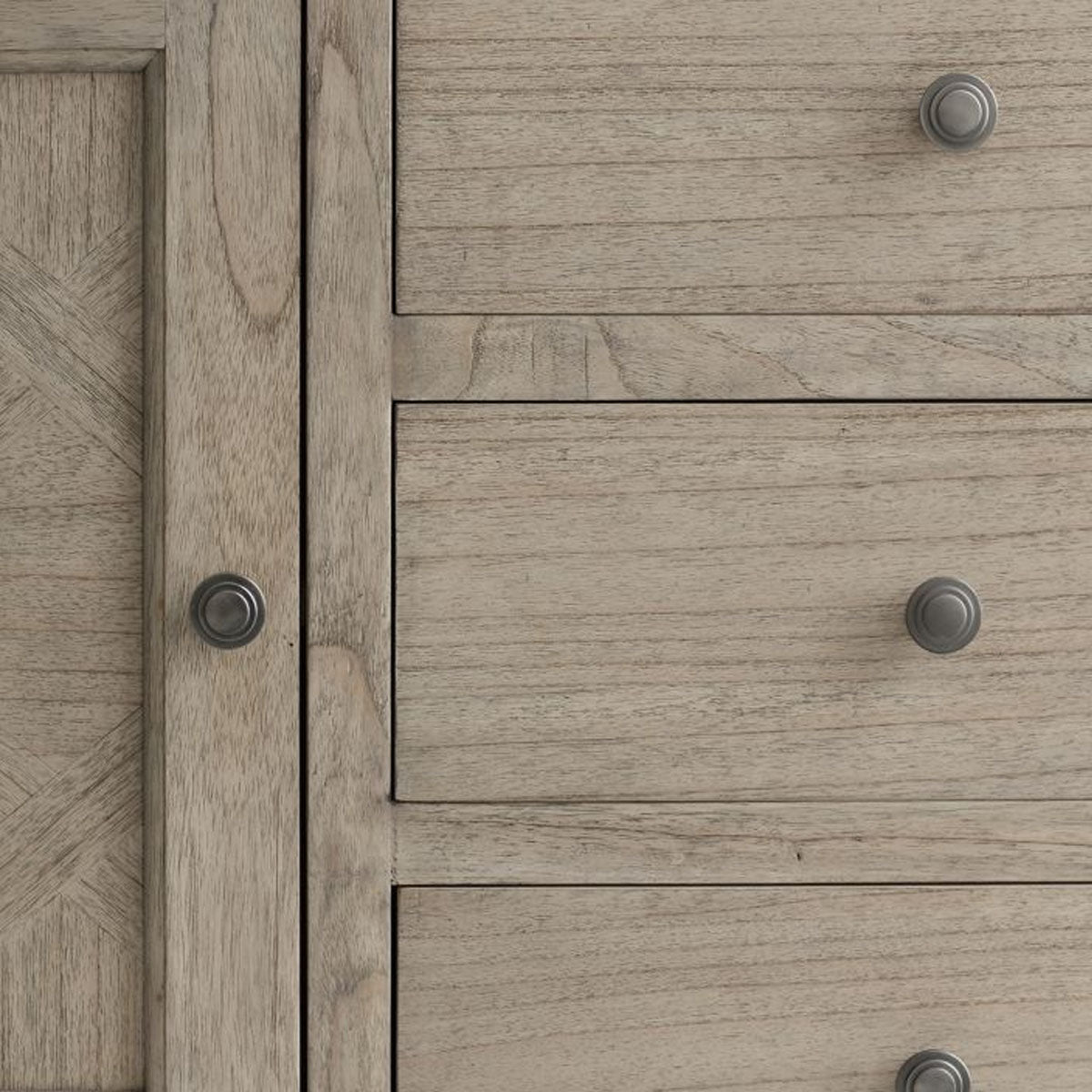 Gallery Direct Mustique 2 Door 3 Drawer Sideboard 1500x450x800mm