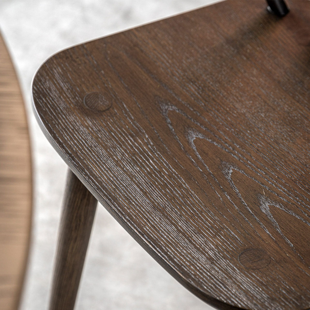 Gallery Direct Craft Dining Chair Mocha (2pk) 540x520x760mm