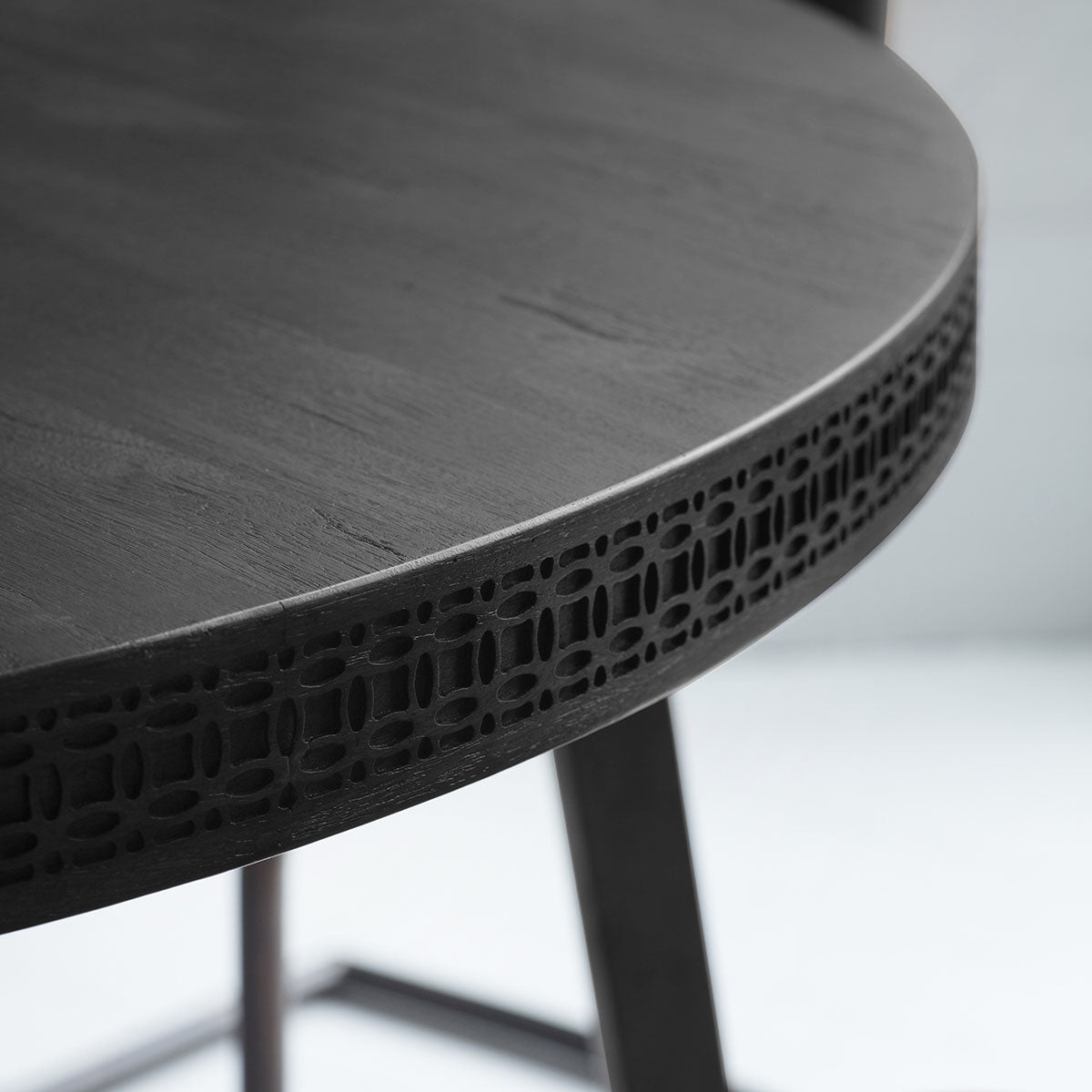 Gallery Direct Boho Boutique Round Dining Table 1200x1200x750mm