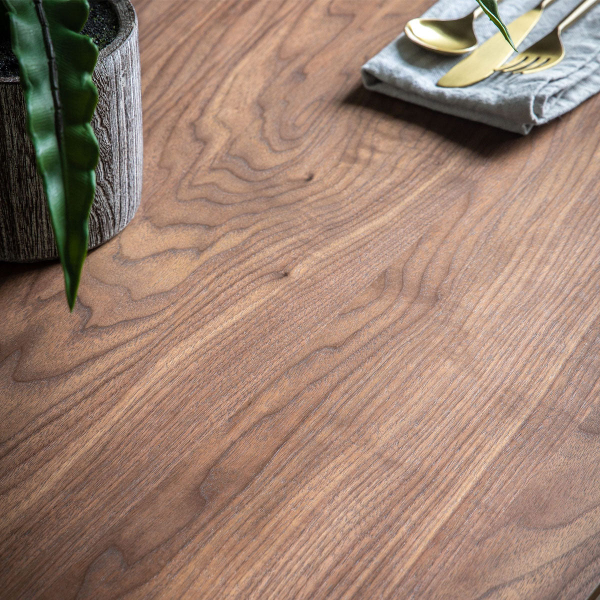 Gallery Direct Astley Dining Table Walnut 1600x900x750mm