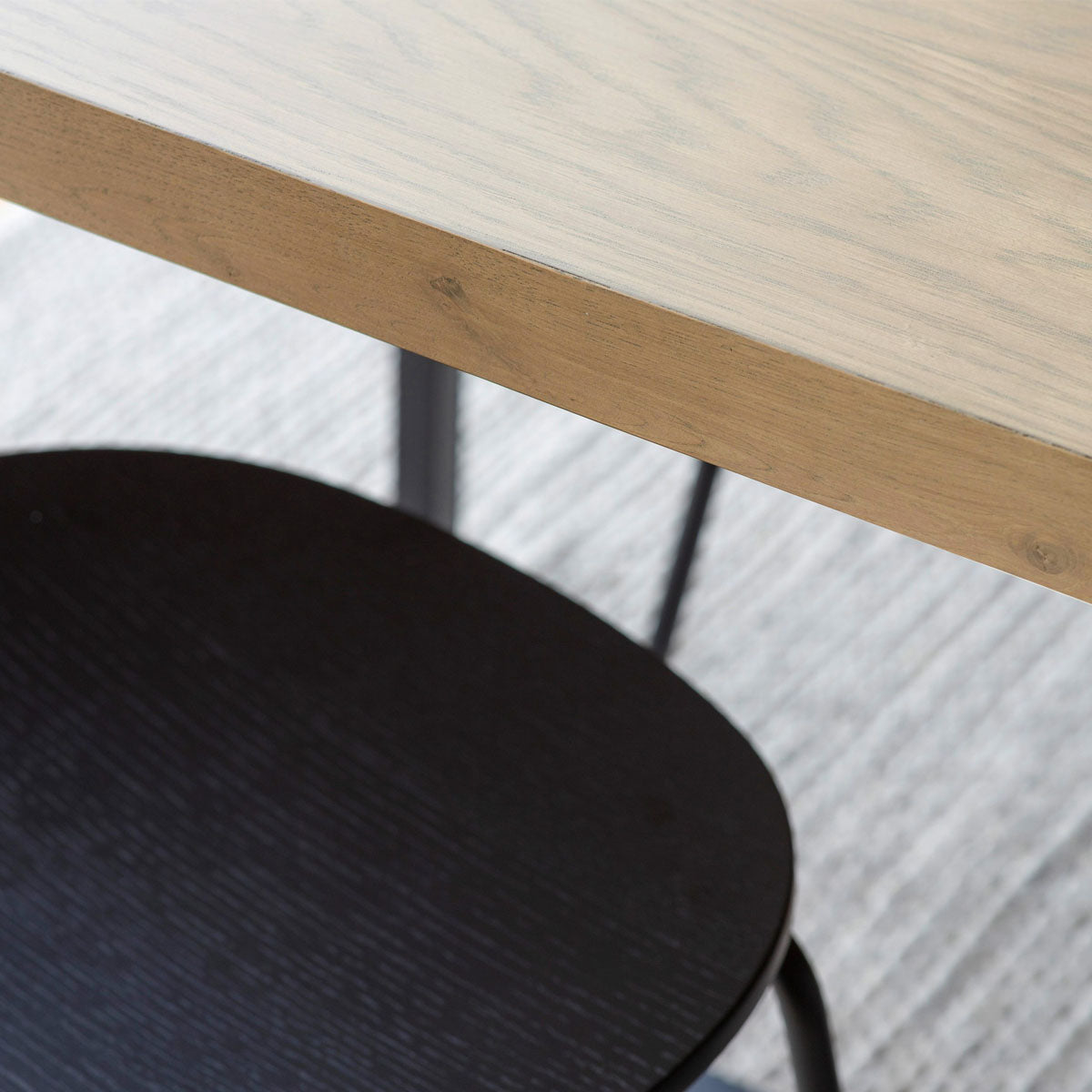 Gallery Direct Forden Dining Table Grey 900x2200x750mm