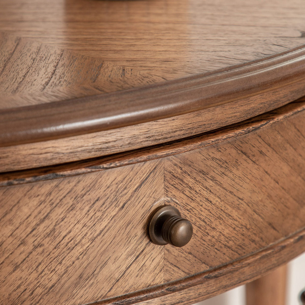 Gallery Direct Highgrove Demi Lune Table 930x750x400mm