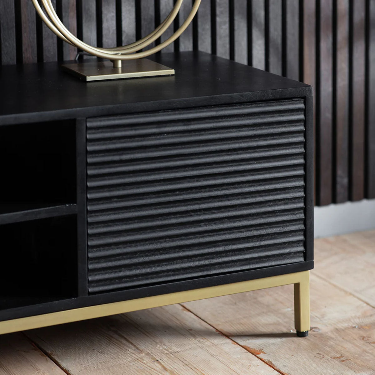 Gallery Direct Ripple Media unit 1400x400x400mm