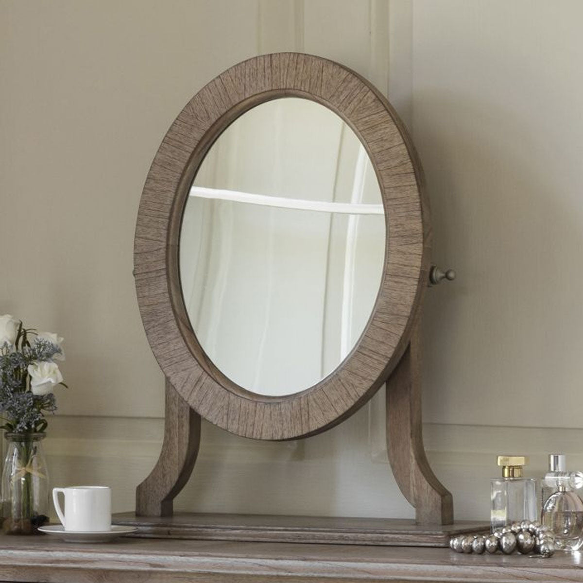 Gallery Direct Mustique Dressing Table Mirror 525x200x535mm