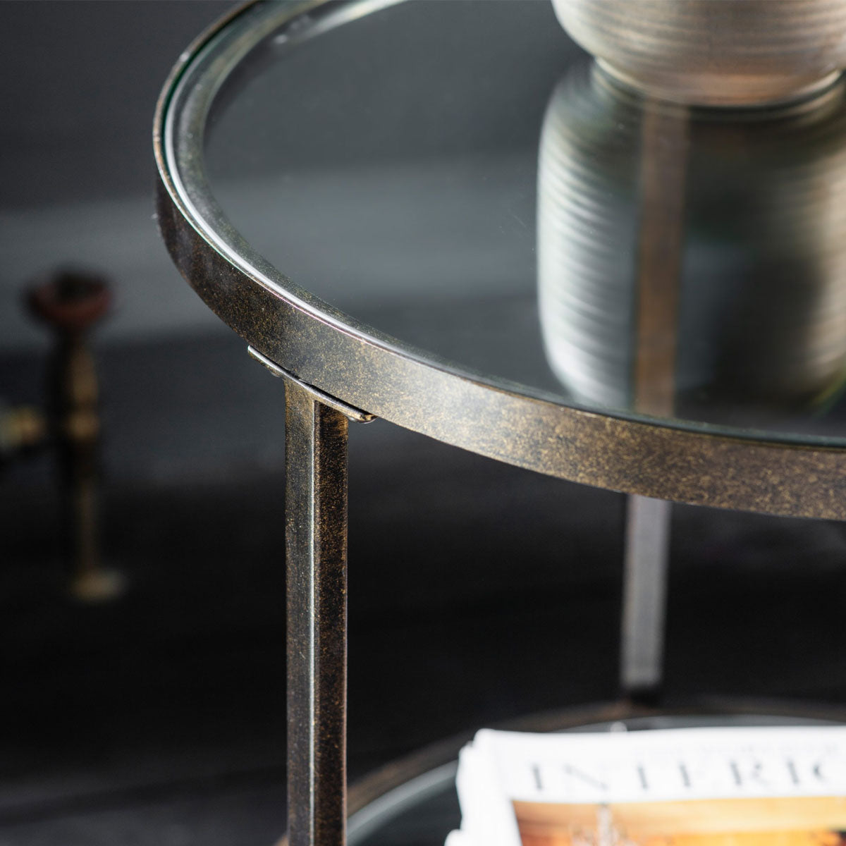 Gallery Direct Hudson Side Table 500x500x600mm