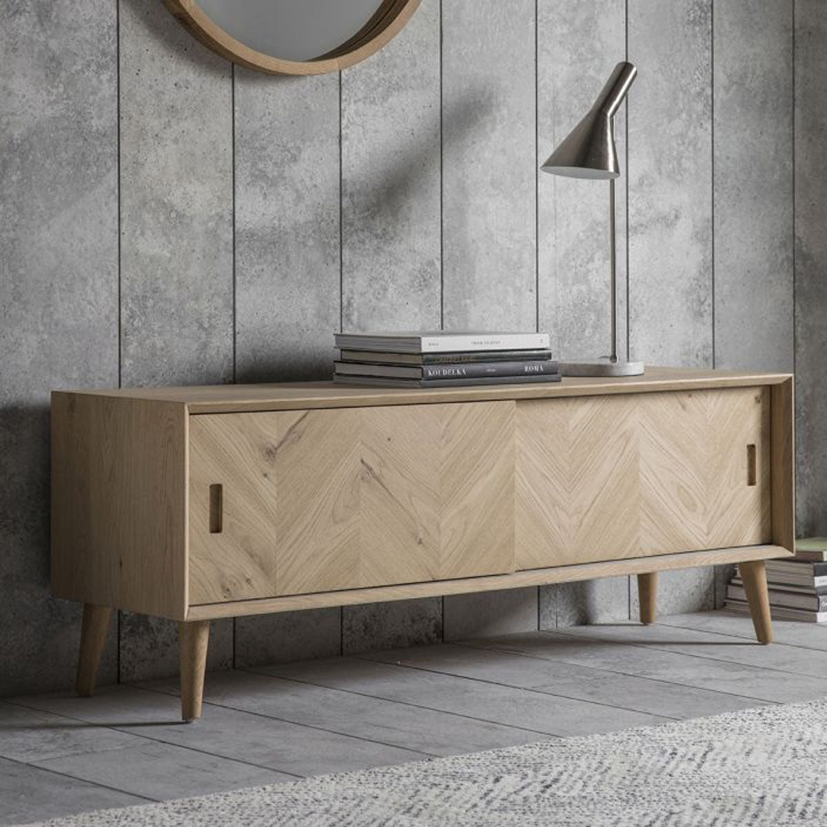 Gallery Direct Milano Media Unit 1400x400x500mm