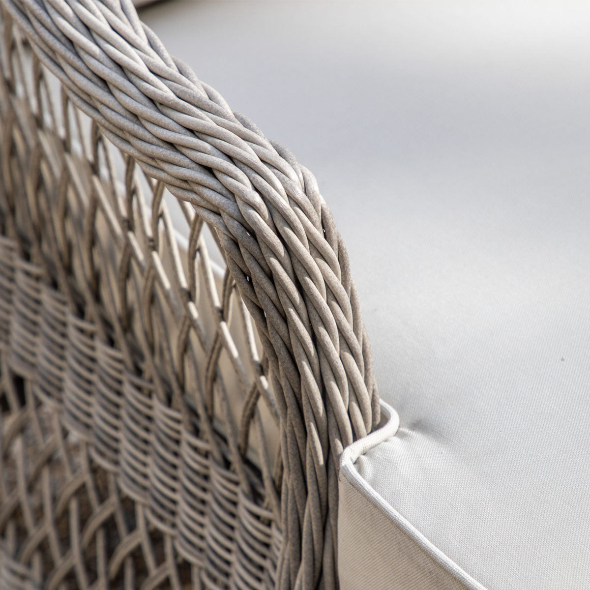 Gallery Direct Menton Chaise Set Stone